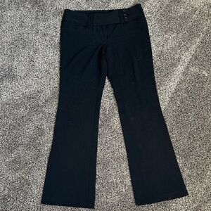 Classic Black Boot Cut Women's Pants